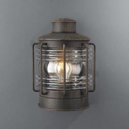Massive 15277/86/10 - Auβen-Wandleuchte NEW HAVEN 1xE27/60W antik braun