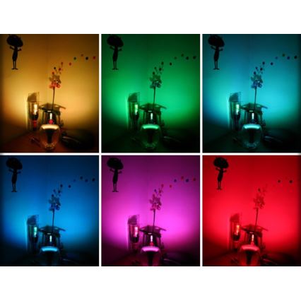Philips Massive 69150/30/PH - LED Stolní lampa LIVINGCOLORS 1xLED/7,5W černá