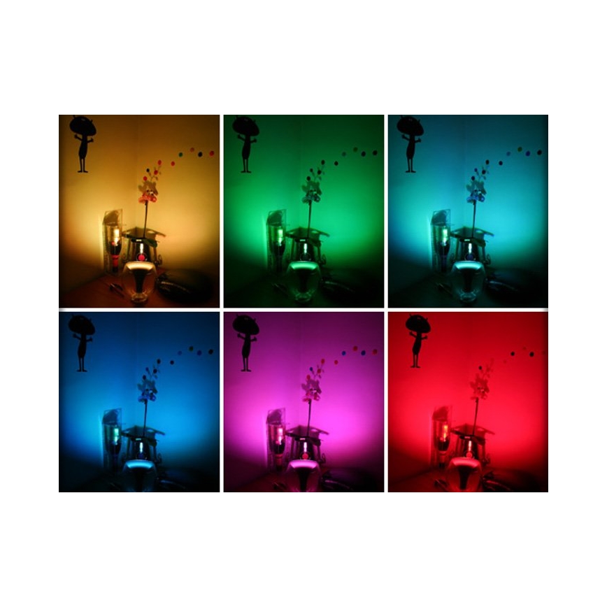 Philips Massive 69150/30/PH - LED Stolní lampa LIVINGCOLORS 1xLED/7,5W černá