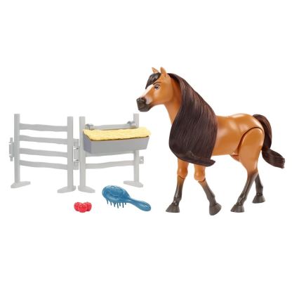 Mattel - Pferd Spirit mit Zubehör 3xAG13