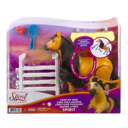 Mattel - Pferd Spirit mit Zubehör 3xAG13