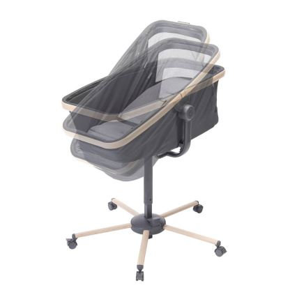 Maxi-Cosi - Babykorb 3in1 ALBA grau