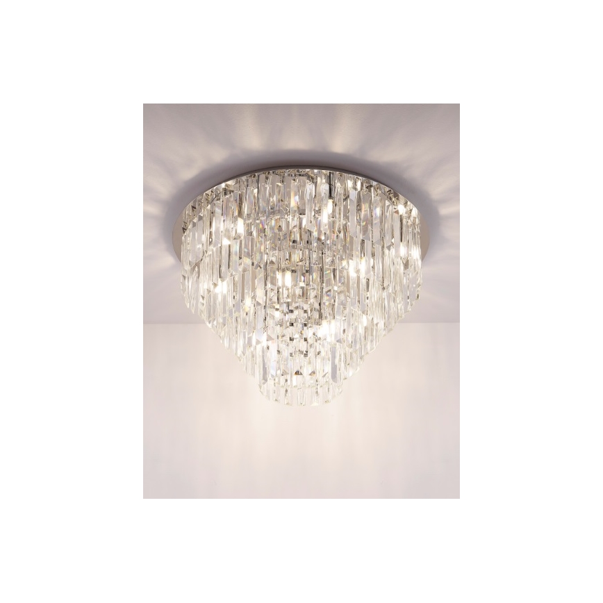 MAXLIGHT C0137 - Deckenleuchte MONACO 15xG9/40W/230V d 60 cm glänzendes Chrom