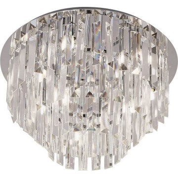 MAXLIGHT C0137 - Deckenleuchte MONACO 15xG9/40W/230V d 60 cm glänzendes Chrom
