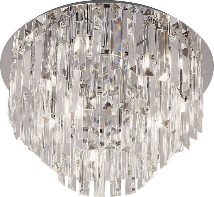 MAXLIGHT C0137 - Deckenleuchte MONACO 15xG9/40W/230V d 60 cm glänzendes Chrom
