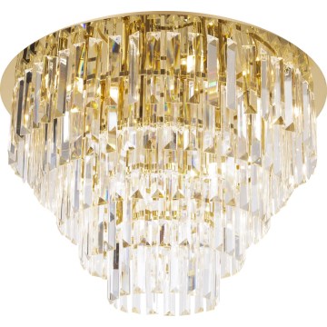 MAXLIGHT C0224 - Deckenleuchte MONACO 16xG9/40W/230V d 80 cm golden