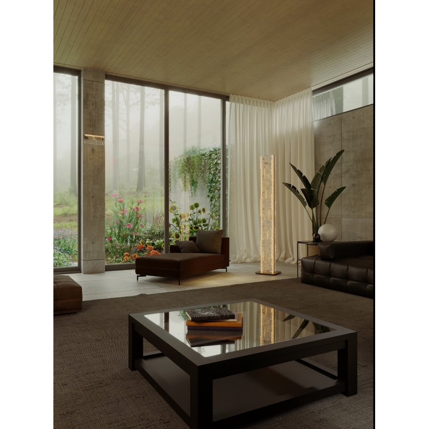 MAXLIGHT F0063 - LED Stehleuchte EVEREST LED/105W/230V 152 cm braun