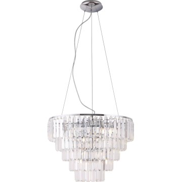MAXLIGHT P0260 - Kronleuchter MONACO 15xG9/40W/230V d 60 cm glänzendes Chrom