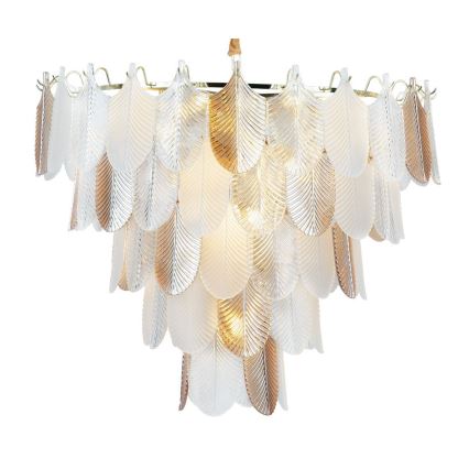 MAXLIGHT P0418 - Kronleuchter an Kette ARWENA 15xE14/40W/230V d 80 cm golden