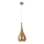 MAXLIGHT P0436 - Hängeleuchte DROP 1xE27/40W/230V d 20 cm golden