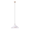 MAXLIGHT P0505 - LED-Hängeleuchte VULCANO LED/5W/230V d 30,5 cm weiß