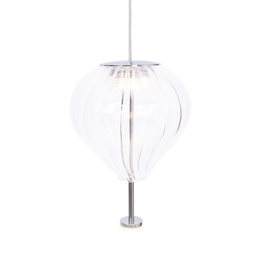 MAXLIGHT P0527 - LED-Hängeleuchte PALLONCINI 2xLED/3W/230V d 12 cm klar