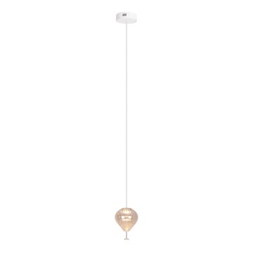 MAXLIGHT P0575 - LED-Hängeleuchte PALLONCINI 2xLED/3W/230V d 12 cm beige