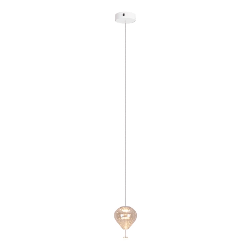 MAXLIGHT P0575 - LED-Hängeleuchte PALLONCINI 2xLED/3W/230V d 12 cm beige