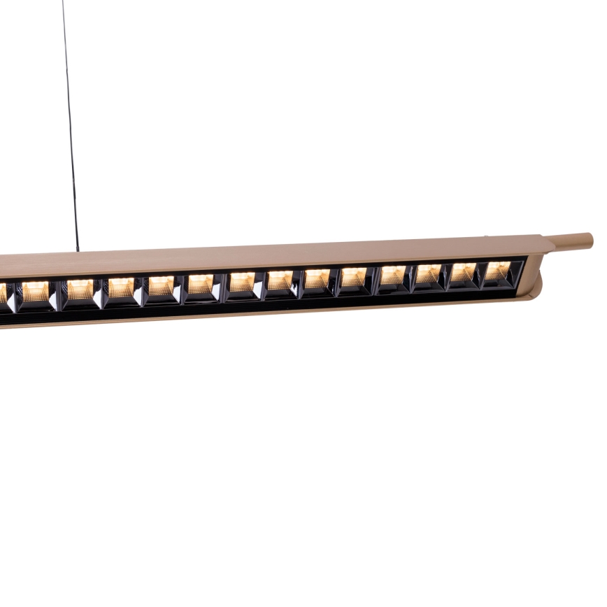 MAXLIGHT P0596 - Dimmbare LED-Hängeleuchte JO-JO LED/40W/230V 2700/4500/5500K Messing