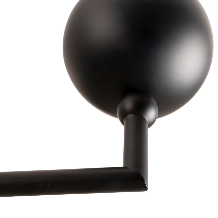 MAXLIGHT P0632 - Pendelleuchte mit Stange NOVA 7xG9/7W/230V Ø 70 cm schwarz