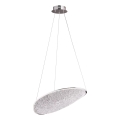 MAXLIGHT P0636D - LED-Pendelleuchte an Kabel EMPIRE LED/17W/230V, glänzender Chrom