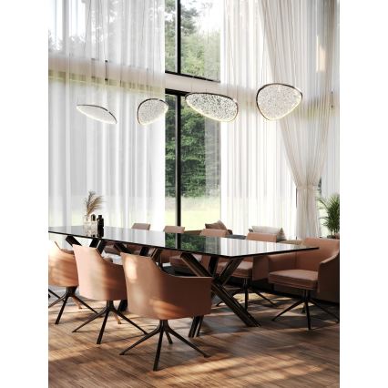 MAXLIGHT P0636D - LED-Pendelleuchte an Kabel EMPIRE LED/17W/230V, glänzender Chrom