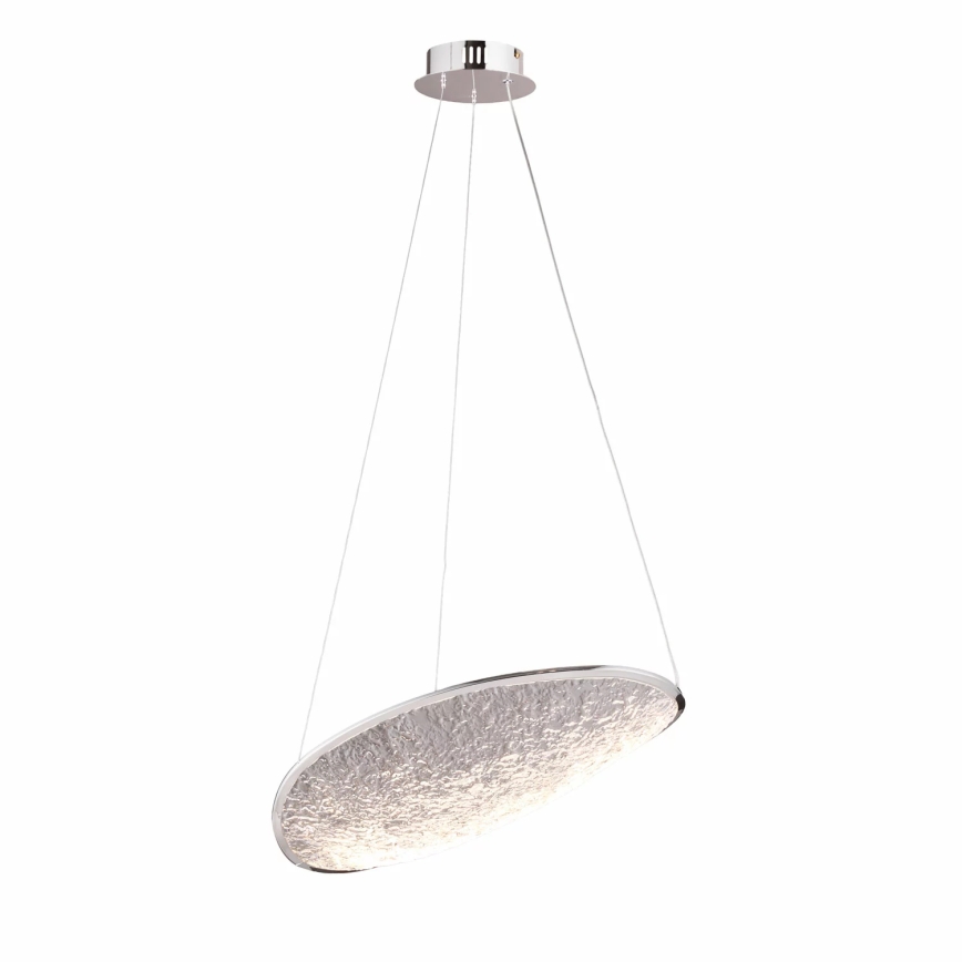 MAXLIGHT P0636D - LED-Pendelleuchte an Kabel EMPIRE LED/17W/230V, glänzender Chrom