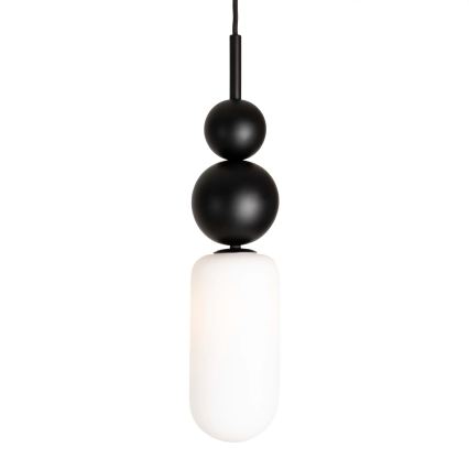 MAXLIGHT P0641 - NOVA Hängeleuchte an Kabel 1xG9/12W/230V Ø 12 cm schwarz