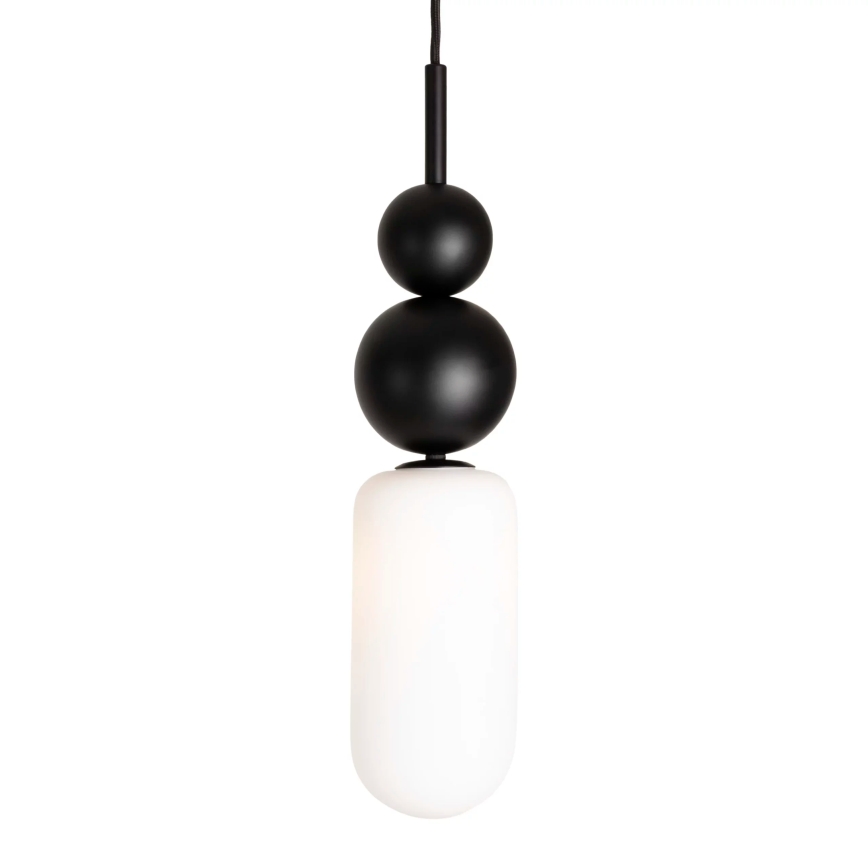 MAXLIGHT P0641 - NOVA Hängeleuchte an Kabel 1xG9/12W/230V Ø 12 cm schwarz