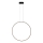 MAXLIGHT P0654 - LED-Badezimmer-Hängeleuchte an Kabel VISUAL VER LED/28W/230V IP44 weiß