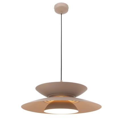 MAXLIGHT P0698 - LED-Pendelleuchte mit Seilaufhängung MAYUMI LED/12W/230V Ø 50 cm CRI 96 beige