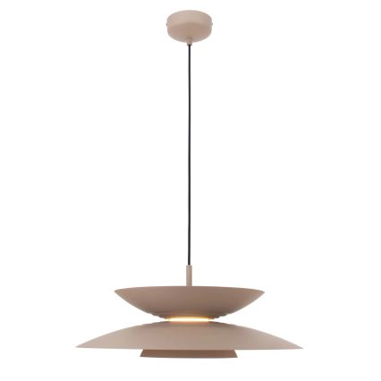 MAXLIGHT P0698 - LED-Pendelleuchte mit Seilaufhängung MAYUMI LED/12W/230V Ø 50 cm CRI 96 beige