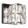 MAXLIGHT W0205 - Wandleuchte DIAMANTE 1xG9/42W/230V glänzendes Chrom