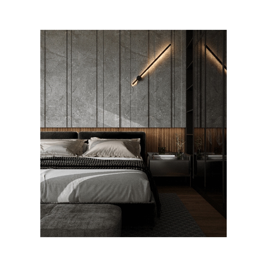 MAXLIGHT W0267 - LED-Outdoor-Wandleuchte SPINNE LED/8,4W/230V IP44 schwarz