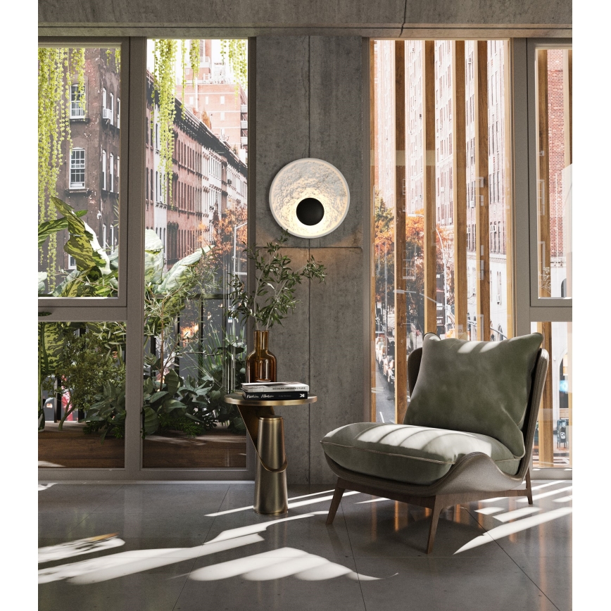 MAXLIGHT W0325 - LED-Wandleuchte OYAKA LED/5W/230V d 29 cm weiß/schwarz