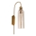 MAXLIGHT W0332 - Wandleuchte CAMPANILA 1xE27/40W/230V Messing/beige