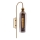 MAXLIGHT W0333 - Wandleuchte CAMPANILA 1xE27/40W/230V Messing/grau