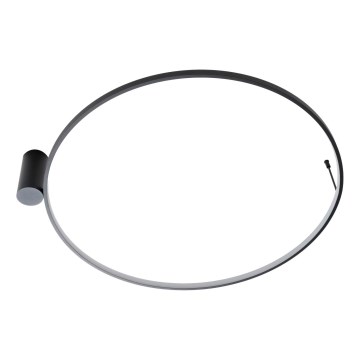 MAXLIGHT W0437 - LED-Badezimmer-Deckenleuchte VISUAL LED/28W/230V Ø 80 cm IP44 schwarz