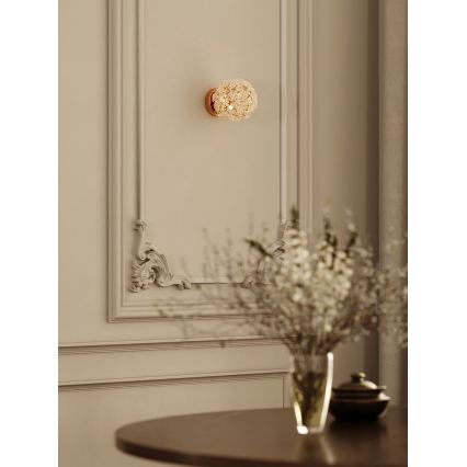 MAXLIGHT W0443 - Wandleuchte RITA 1xG9/5W/230V goldfarben