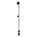 MAXLIGHT W0446 - LED-Wandleuchte BINGO LED/8W/230V CRI 92 schwarz/grün