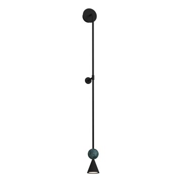 MAXLIGHT W0446 - LED-Wandleuchte BINGO LED/8W/230V CRI 92 schwarz/grün