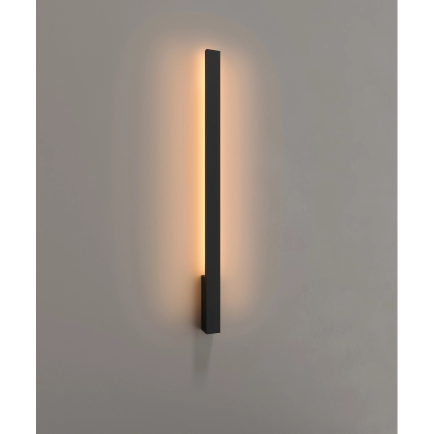 MAXLIGHT W0459 - LED Außen-Wandleuchte KAPRUN LED/12W/230V CRI 93 IP65 schwarz