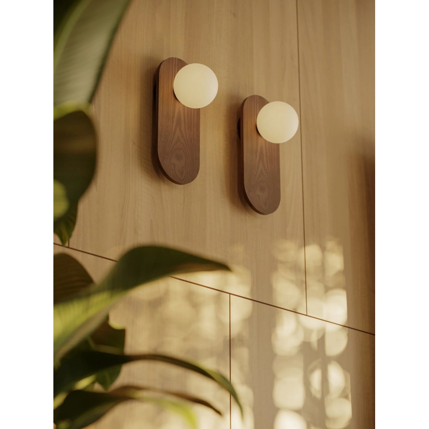MAXLIGHT W0476 - Wandleuchte POINT 1xG9/7W/230V braun