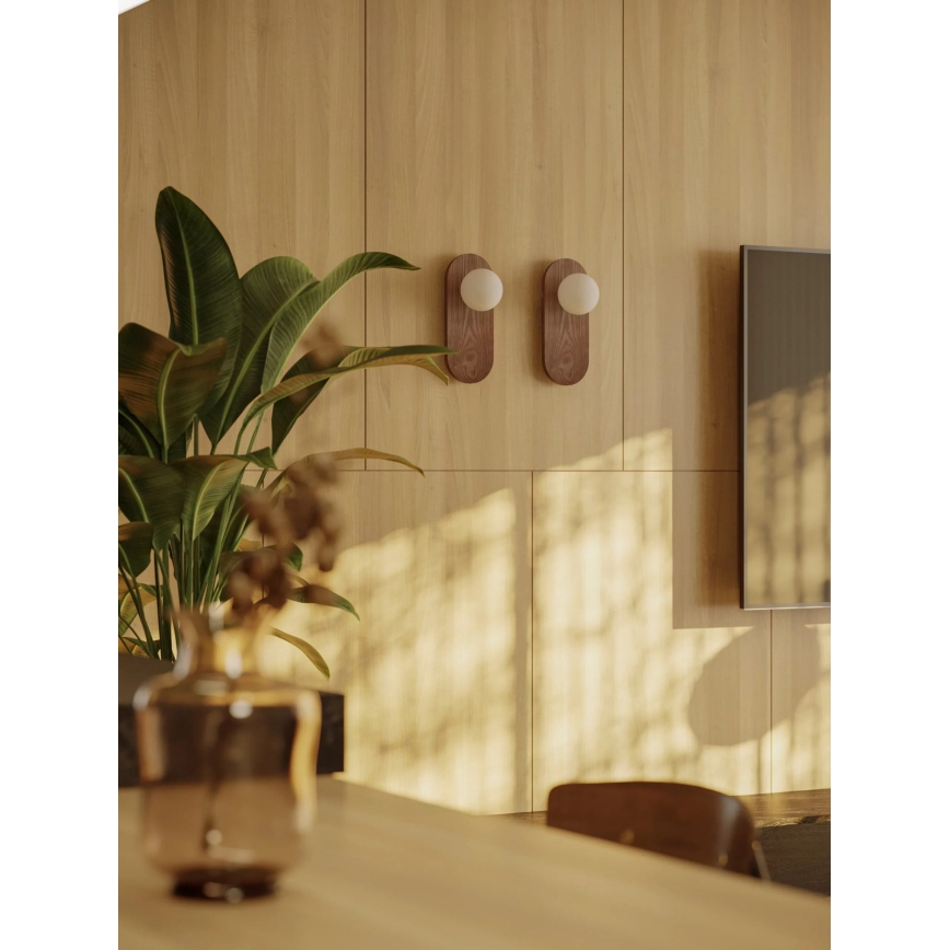 MAXLIGHT W0476 - Wandleuchte POINT 1xG9/7W/230V braun