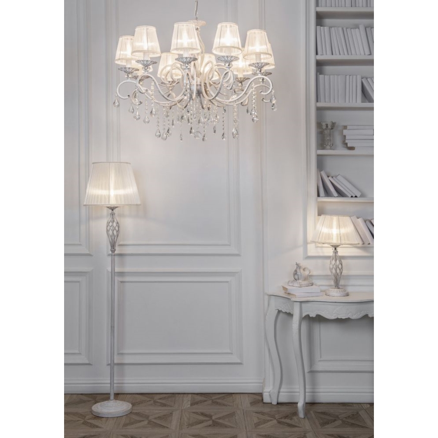 Maytoni ARM247-10-G - Kronleuchter an Kette GRACE 10xE14/40W/230V