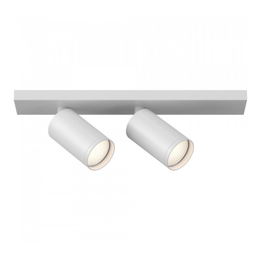 Maytoni C051CL-U-2W - Einbaustrahler FOCUS 2xGU10/10W/230V weiß