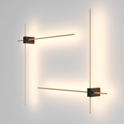 Maytoni C070WL-L12GB3K - LED-Wandleuchte PARS LED/12W/230V CRI 90 schwarz