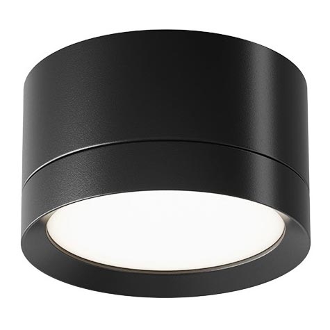 Maytoni C086CL-GX53-SRD-B - Spotleuchte HOOP 1xGX53/12W/230V schwarz