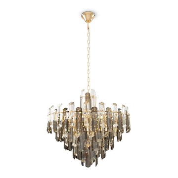 Maytoni DIA200PL-08G - Kronleuchter an Kette FLARE 8xE14/40W/230V