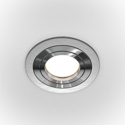 Maytoni DL023-2-01S - Einbaustrahler ATOM 1xGU10/50W/230V matt Chrom