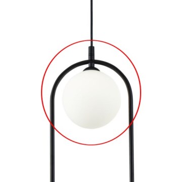 Maytoni - Ersatz-Lampenschirm für Kronleuchter RING, weiß