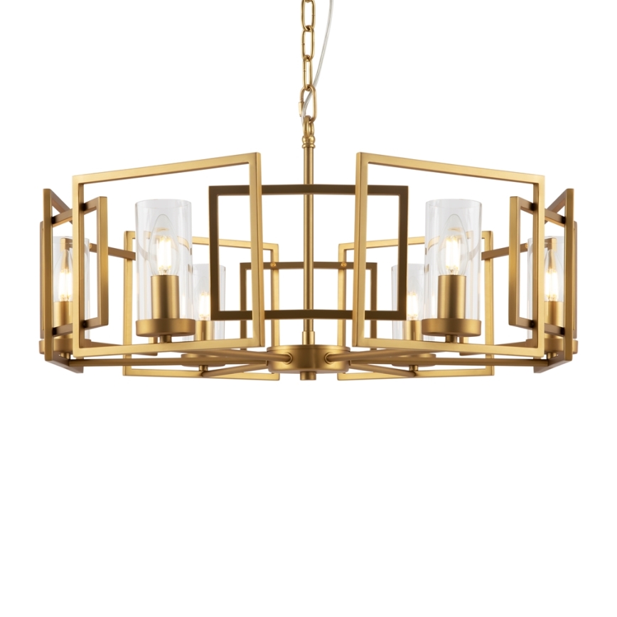 Maytoni H009PL-06G - Hängeleuchte an Kette BOWI 6xE14/40W/230V