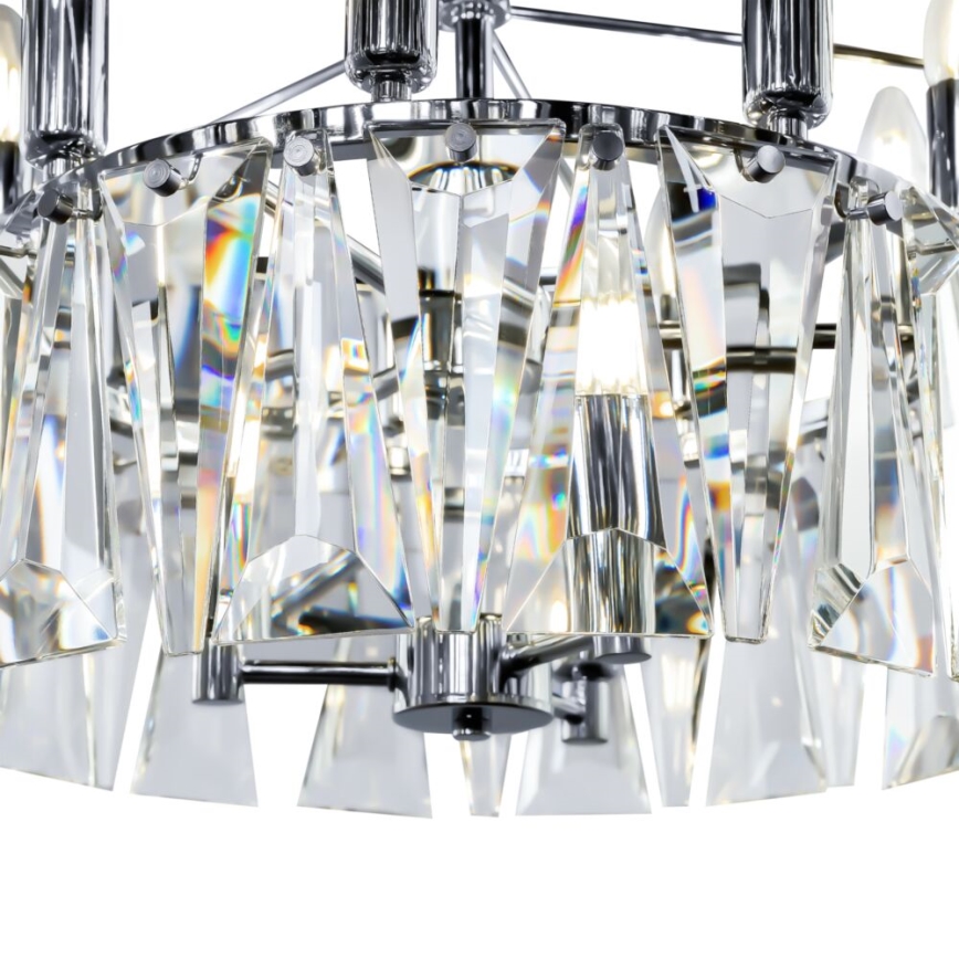 Maytoni MOD043PL-12CH - Kronleuchter an Kette PUNTES 12xE14/40W/230V glänzendes Chrom