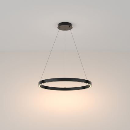 Maytoni MOD058PL-L32B3K - LED-Kronleuchter an Aufhängung RIM LED/37W/230V 3000K d 60 cm schwarz